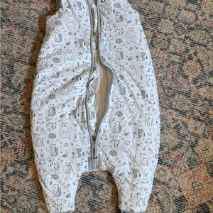 Organic cotton toddler Sleep Sack with feet